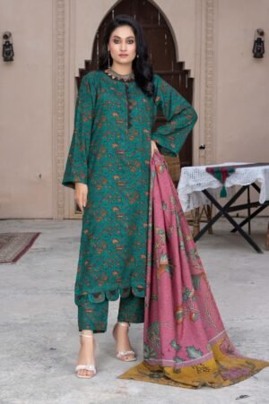 3 Piece Exclusive Printed Dhanak