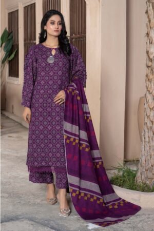 3 Piece Exclusive Printed Dhanak