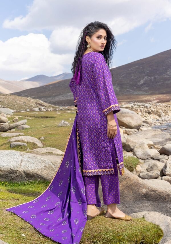 3 Piece Exclusive Printed Khaddar - Image 2