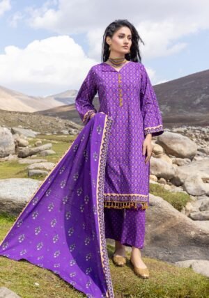3 Piece Exclusive Printed Khaddar