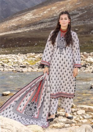 3 Piece Exclusive Printed Khaddar