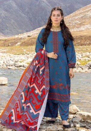3 Piece Exclusive Printed Khaddar