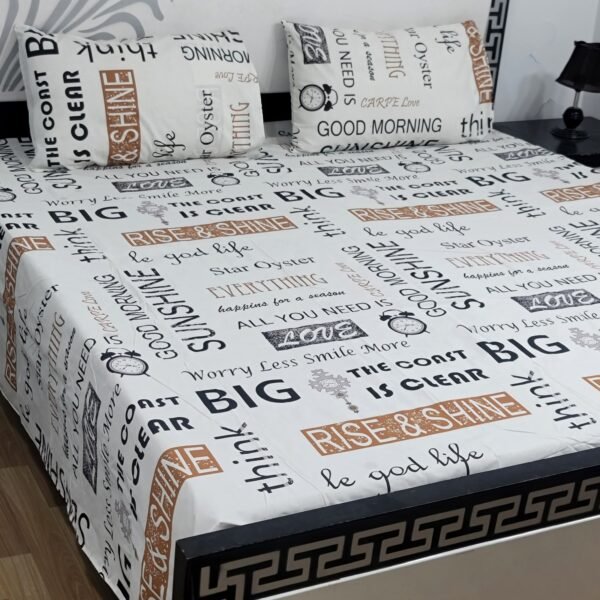 Export Quality Cotton Double Bedsheet - Image 7
