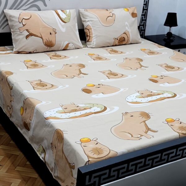 Export Quality Cotton Double Bedsheet - Image 11